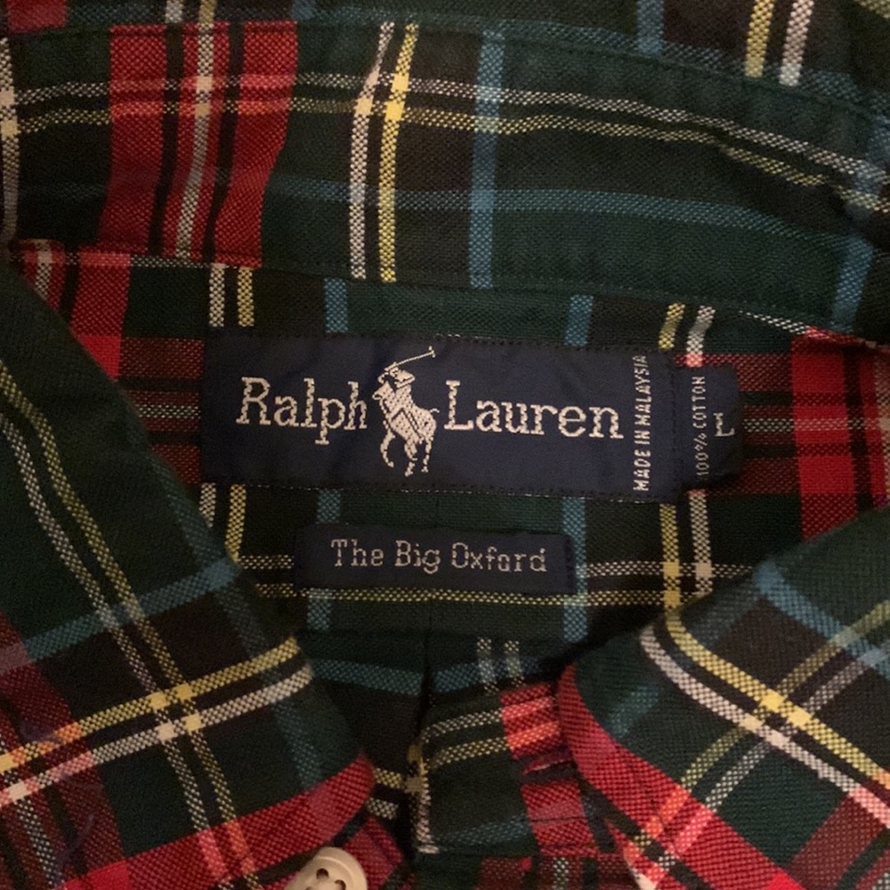 Ralph Lauren, Size L, pattern tee - Picture 4 of 4